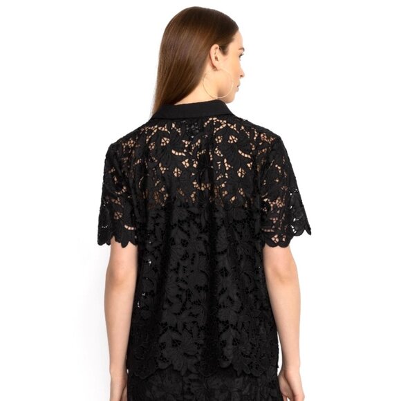 Johnny Was 2 Pc. Lace Shirt & Camisole NWT - Picture 4 of 16